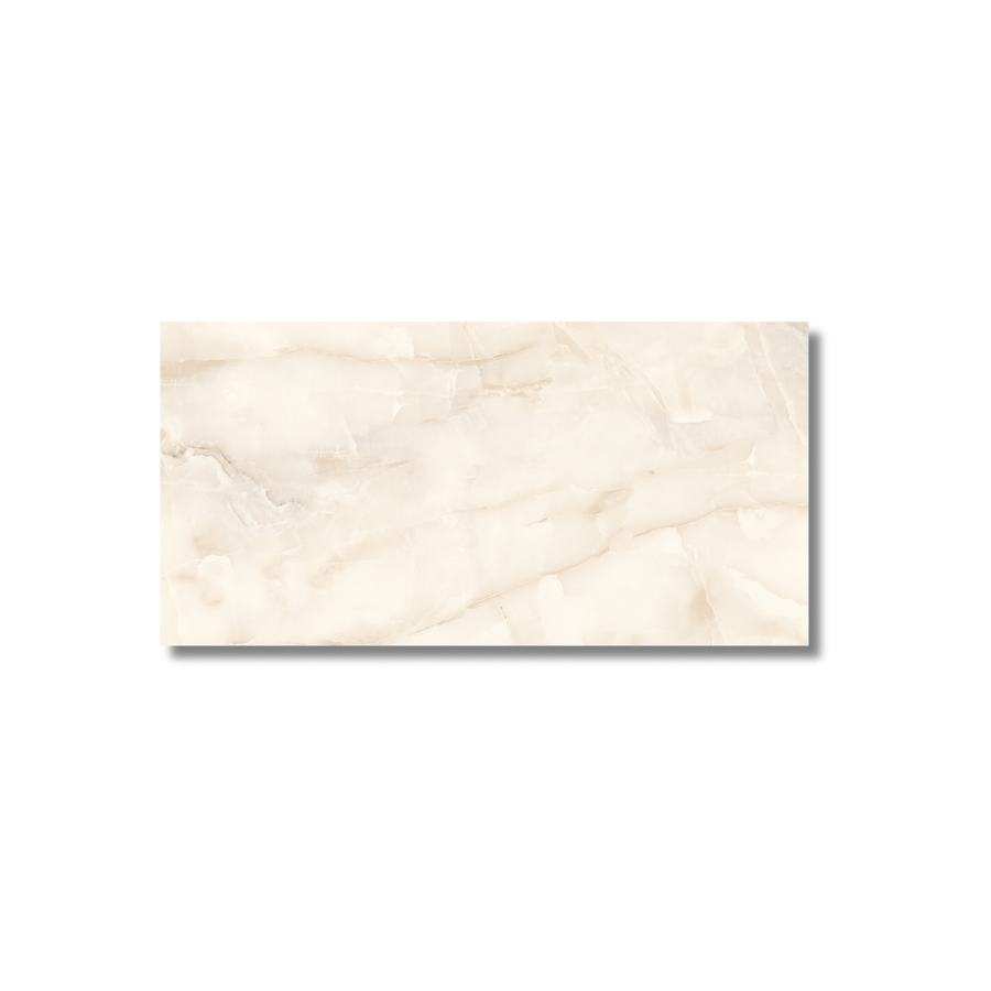 Golden tone Onyx porcelain tile