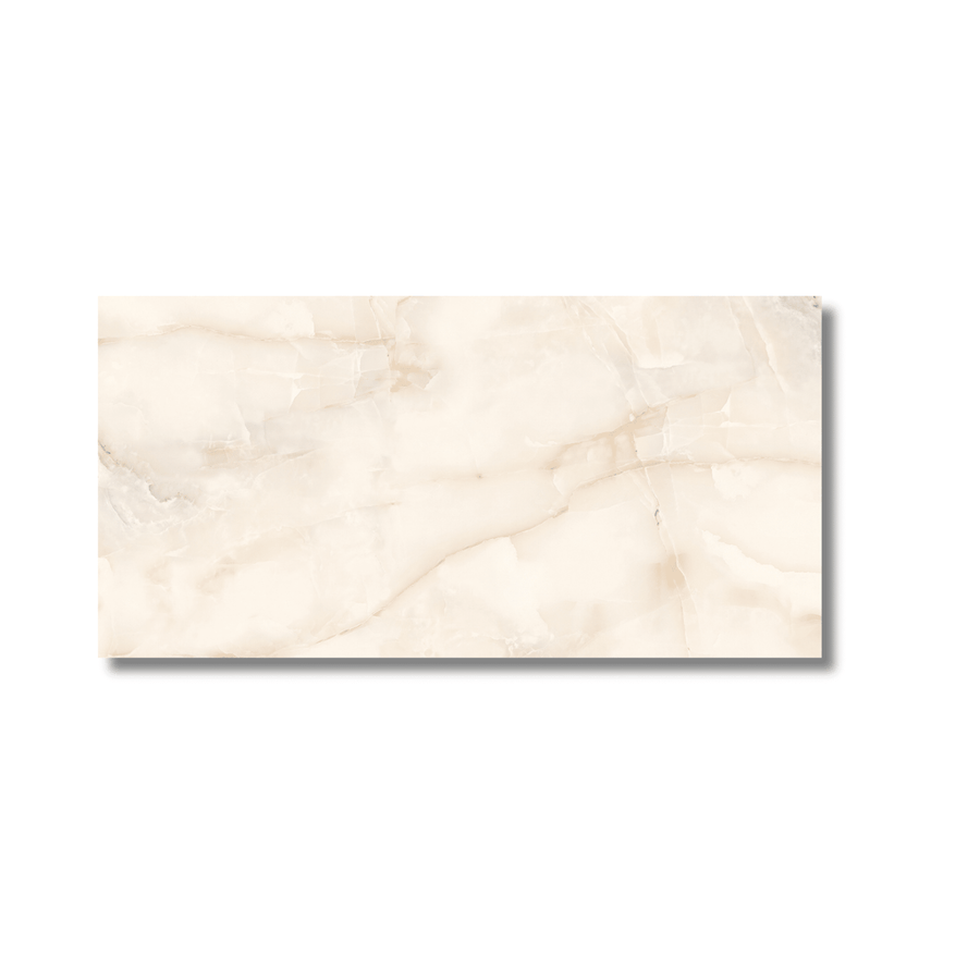 Onyx effect porcelain tile gold matt