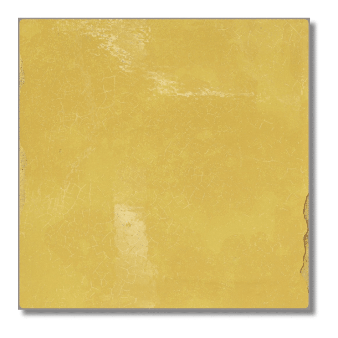 Suque Ocre yellow glossy ceramic decorative wall tiles