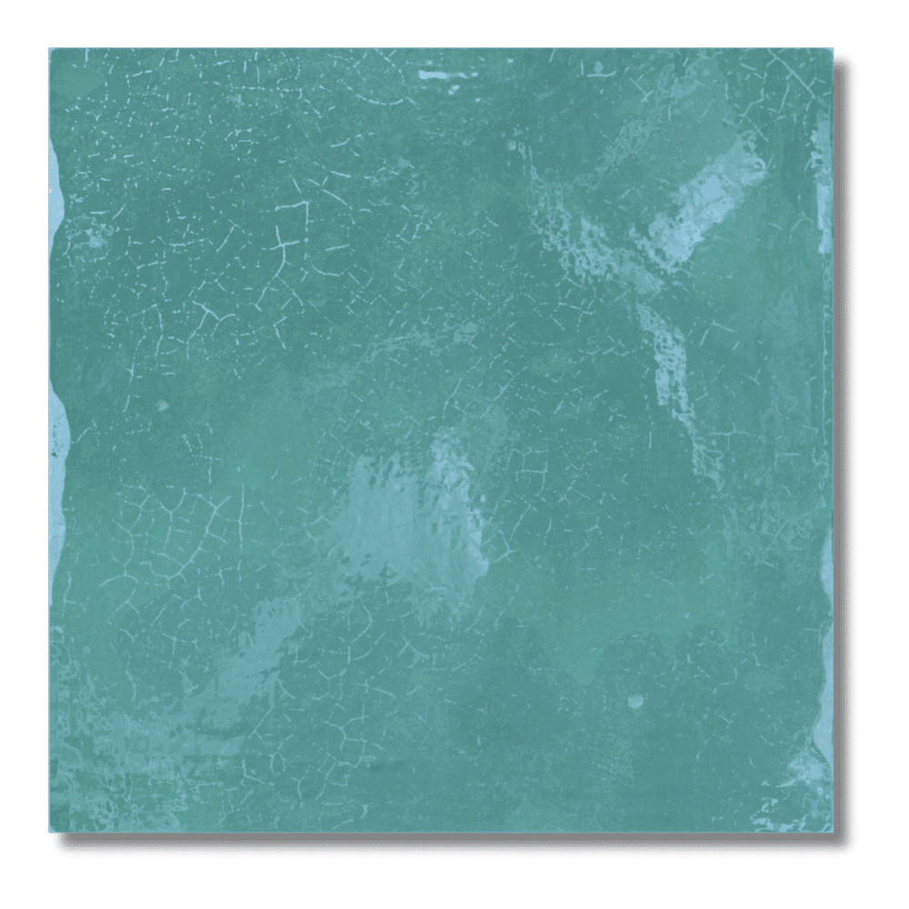 Souk Turquesa glossy ceramic decorative wall tiles