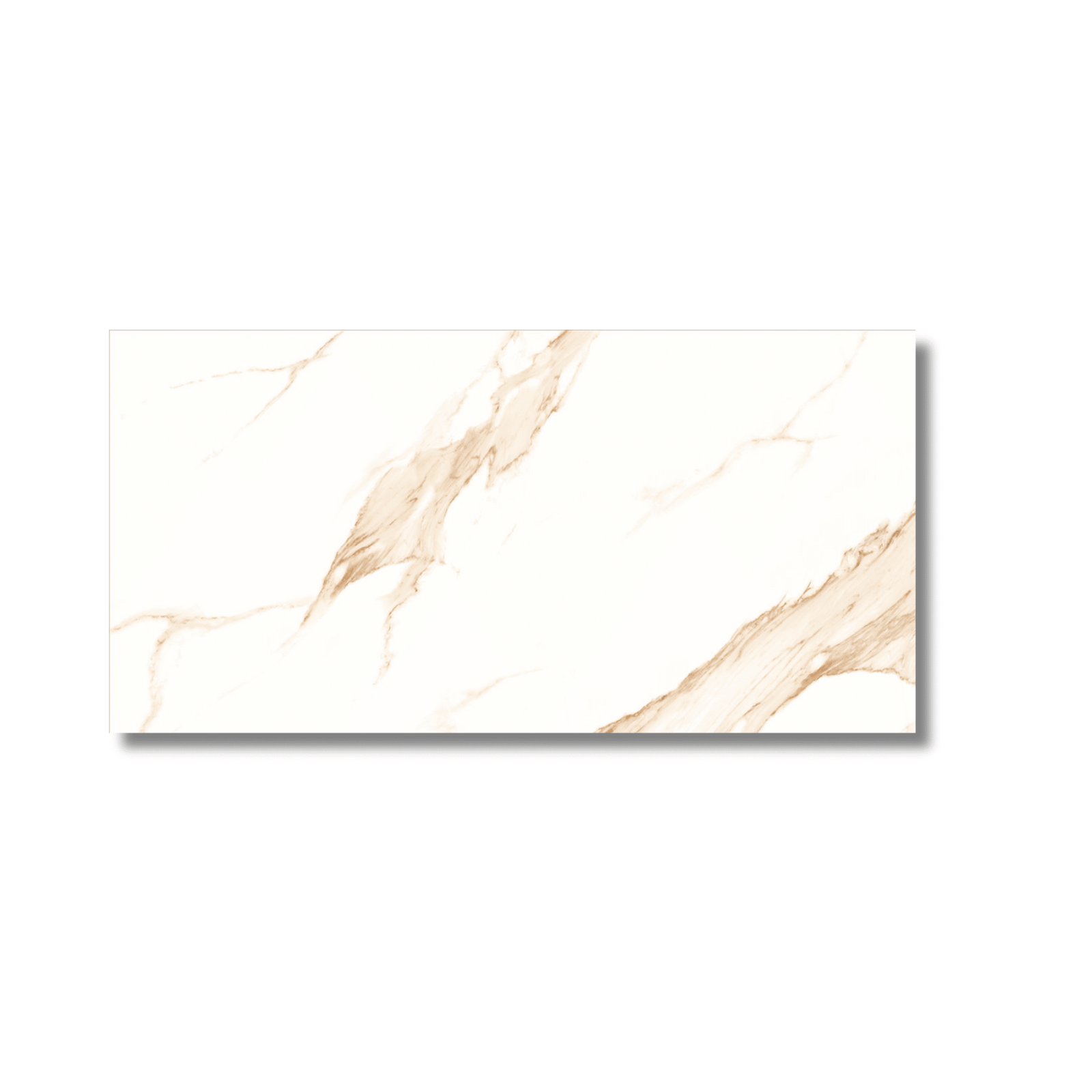 Statuario Gold porcelain wall tile