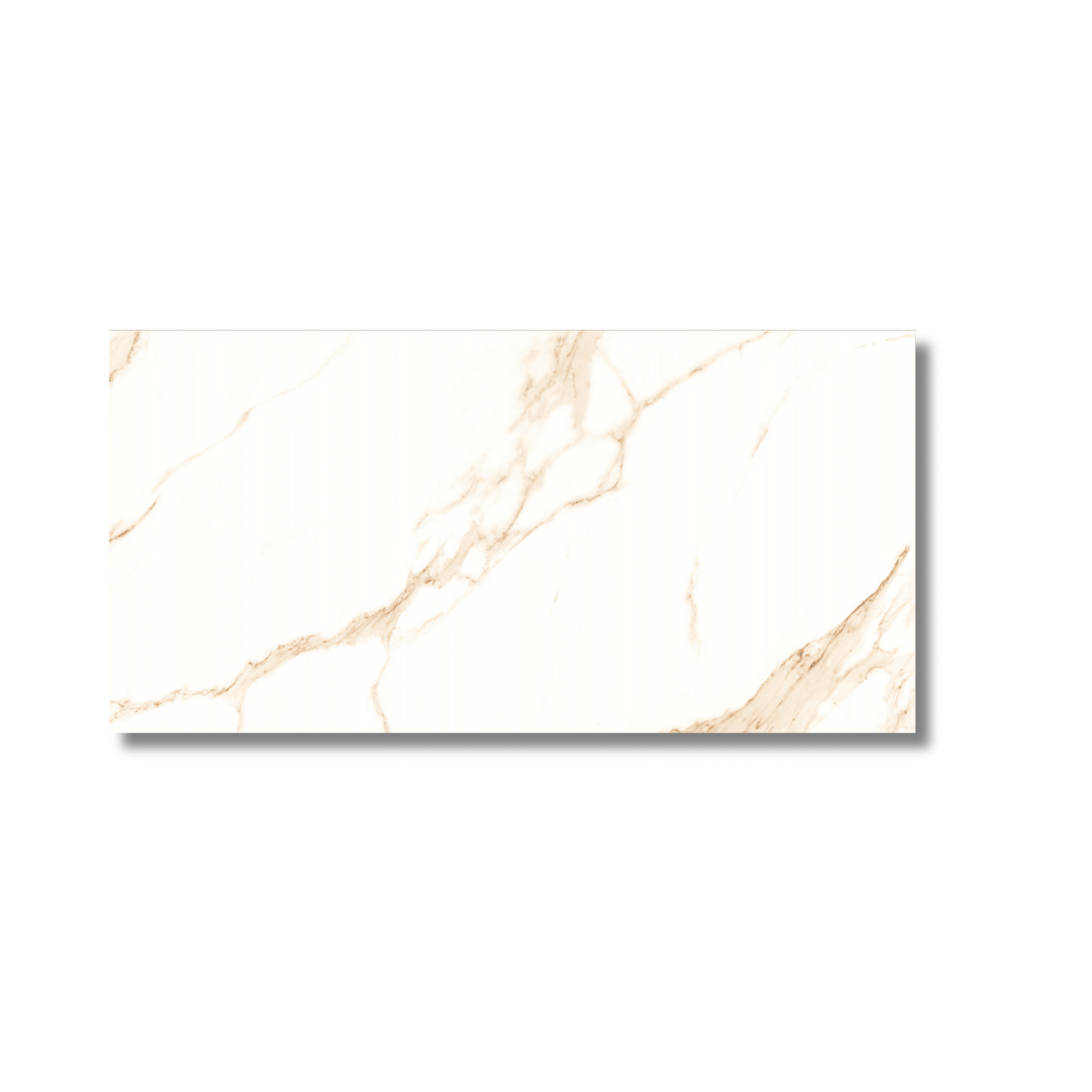 Statuario Gold matt porcelain floor tile