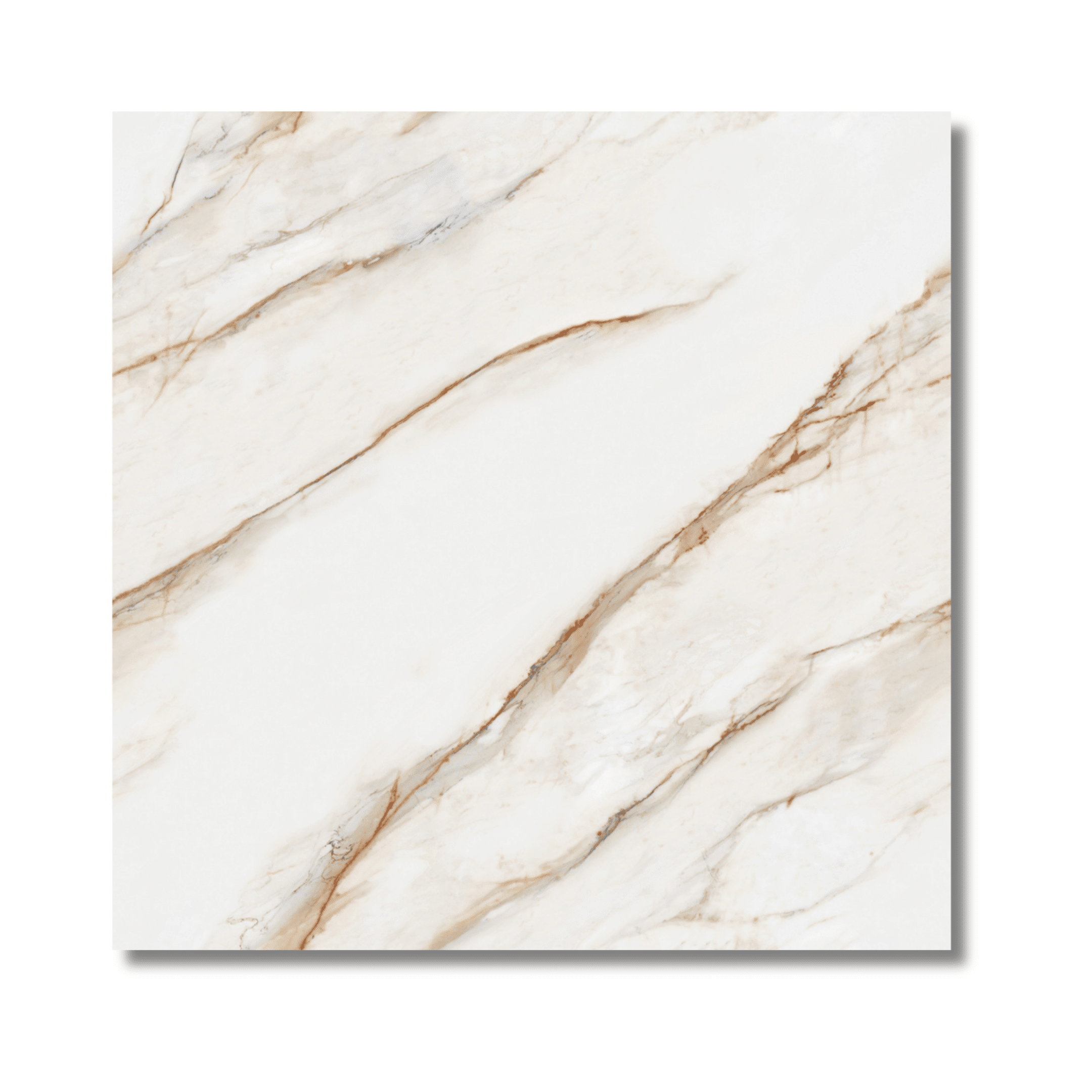 Stella Beige gloss porcelain floor tile