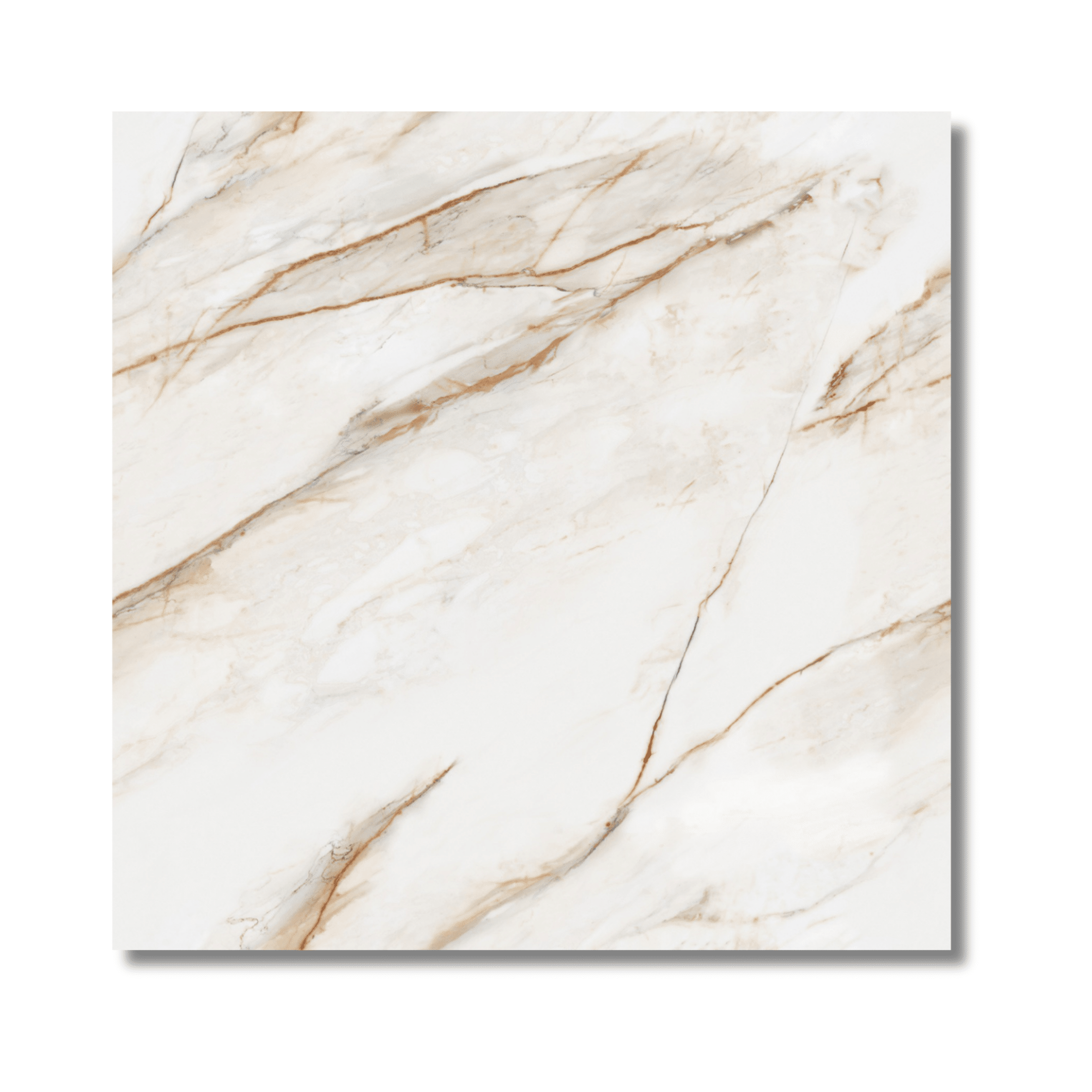 Glossy beige porcelain tile 1200x1200