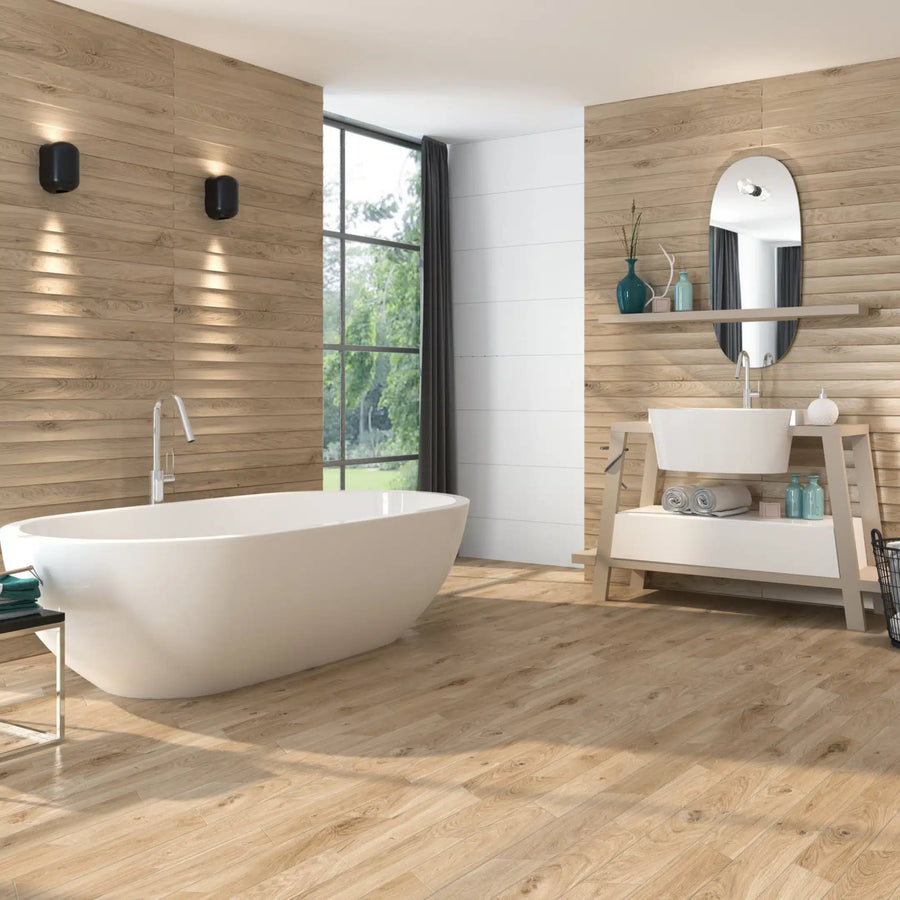 Oregon Nogal Anti Slip Tile floor