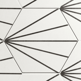 Matt white wall tiles