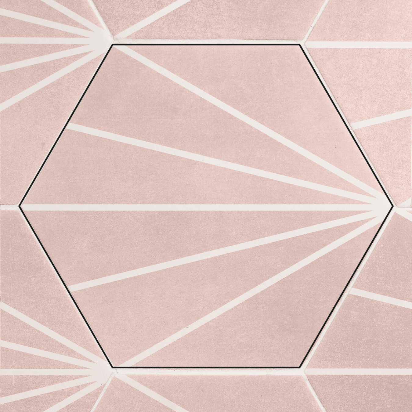 Pink porcelain matt tiles