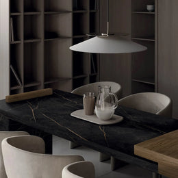 Saint Laurent black onyx effect tiles for interior walls