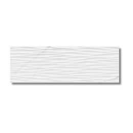 Serenity Dune white gloss ceramic wall tiles