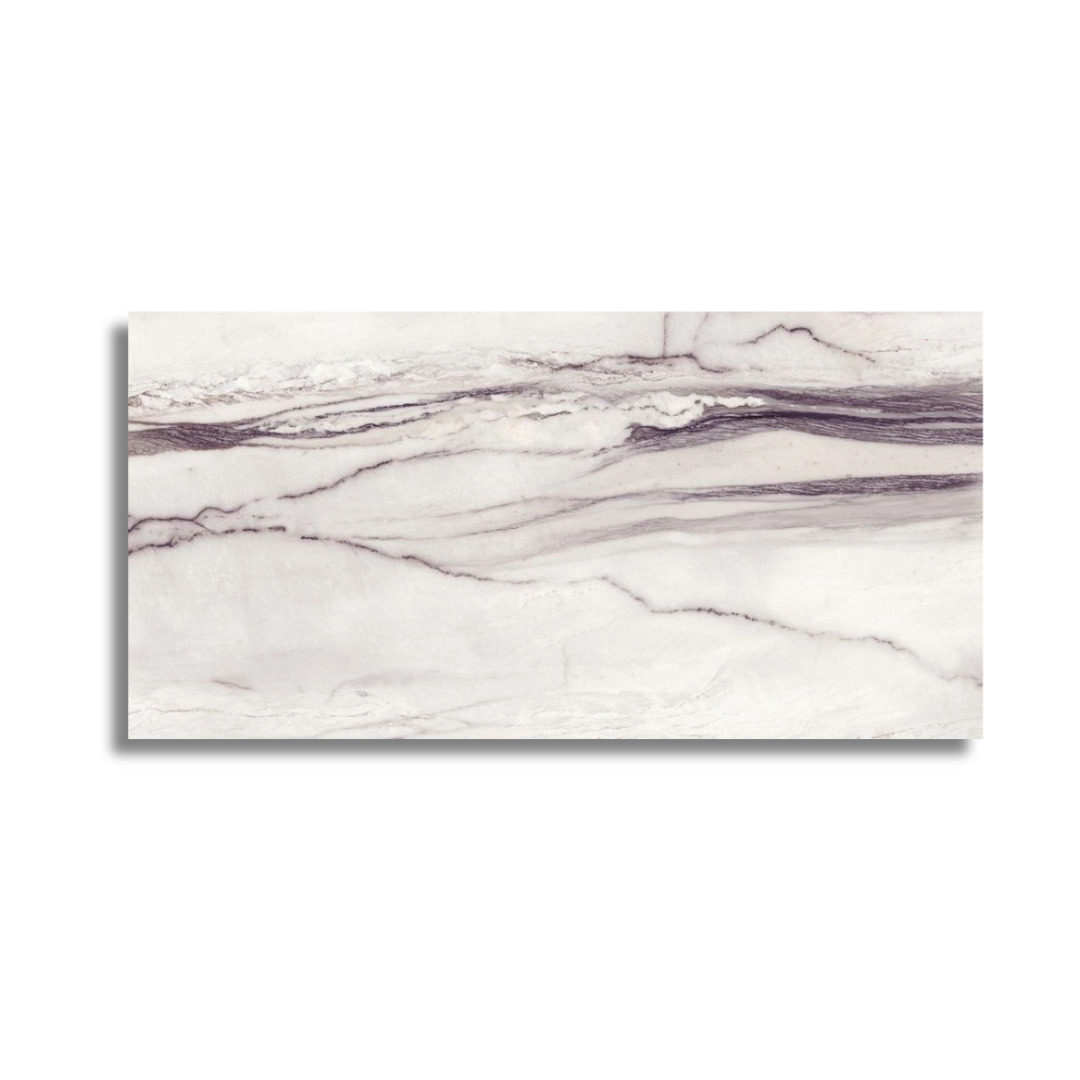 Star Marble Purple porcelain marble effect wall and floor tiles