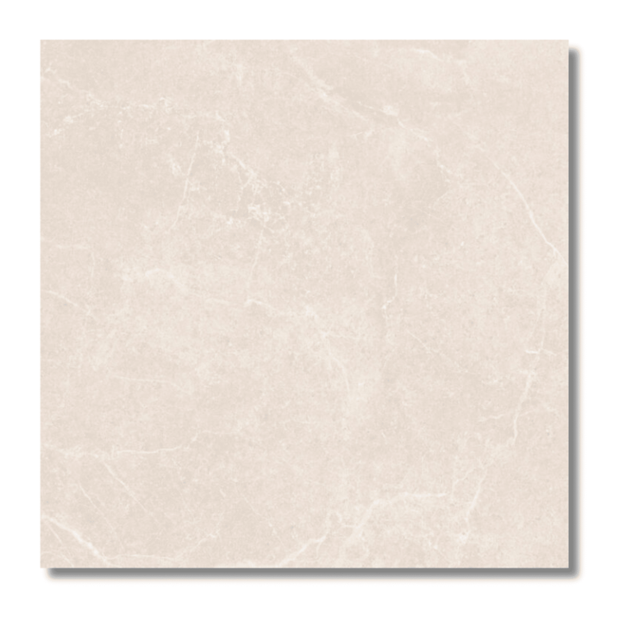 Storm Cream stone effect porcelain tiles in cream colour