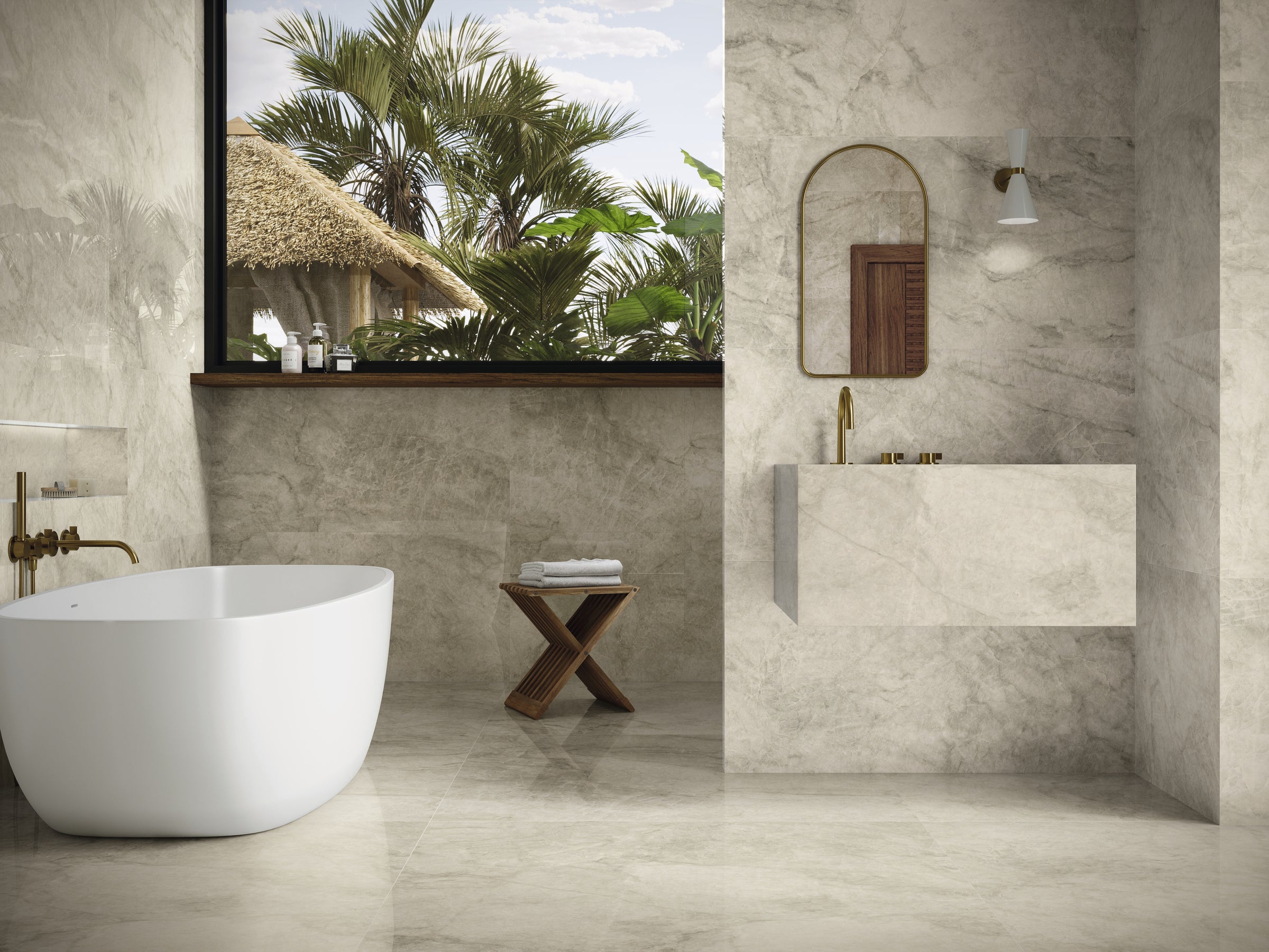 Majestic Pearl Polished Tile