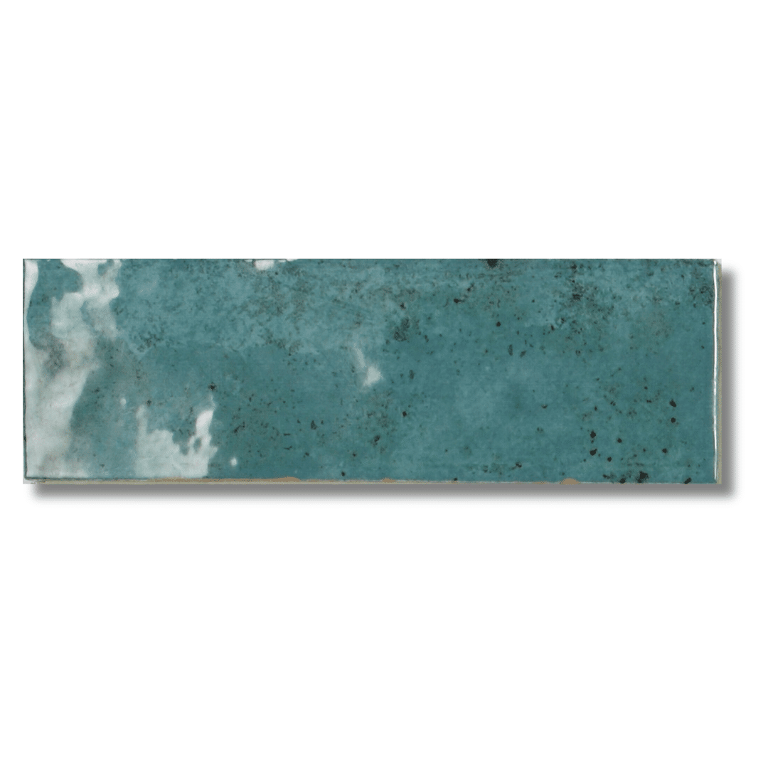 Tenesi Green glossy ceramic decorative metro wall tiles