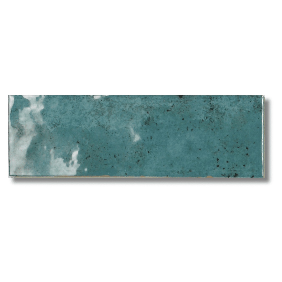 Tenesi Green glossy ceramic decorative metro wall tiles