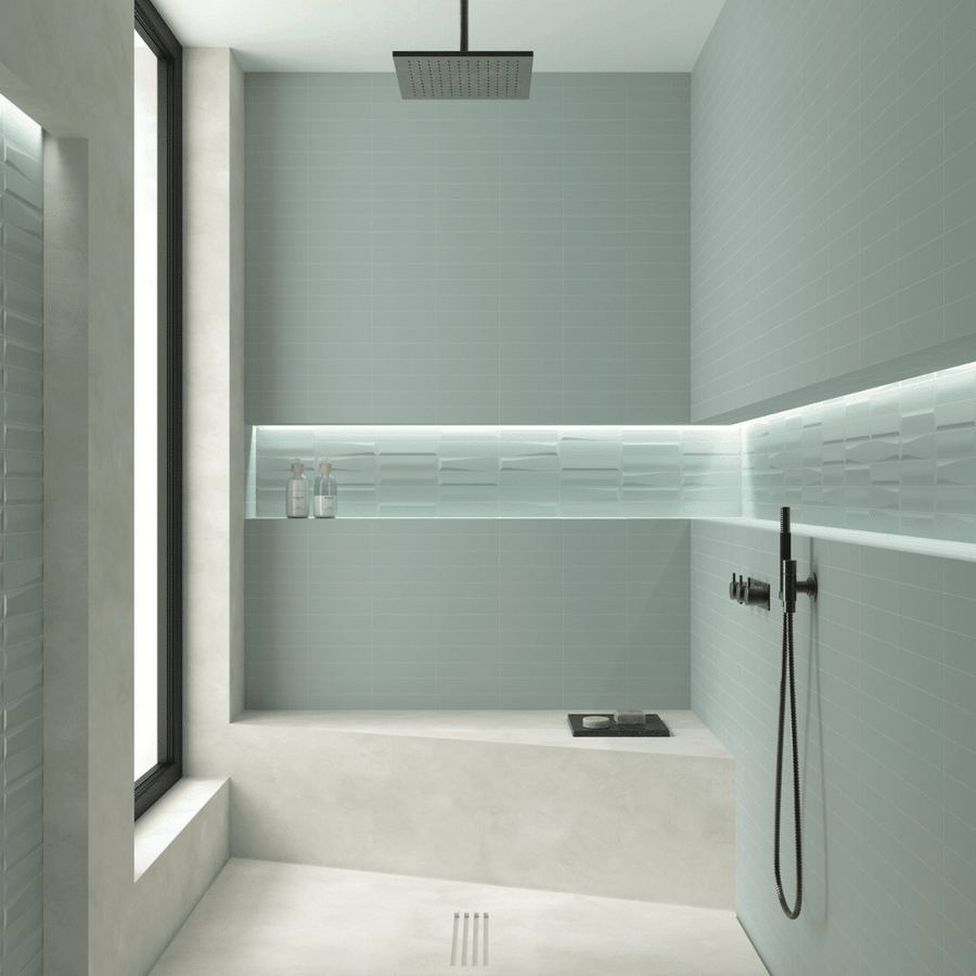 Elegant 3D Palladium ceramic matt decorative surface tiles