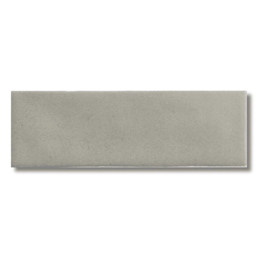 Toscaria Ash glossy ceramic grey metro wall tiles