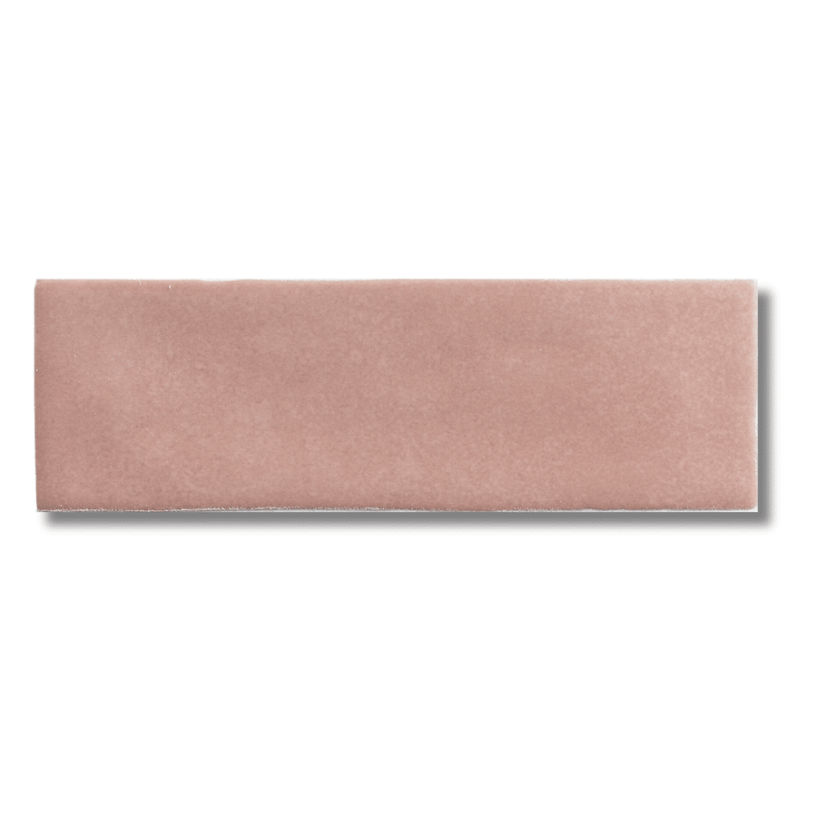 Toscaria Hot Pink glossy ceramic metro wall tiles
