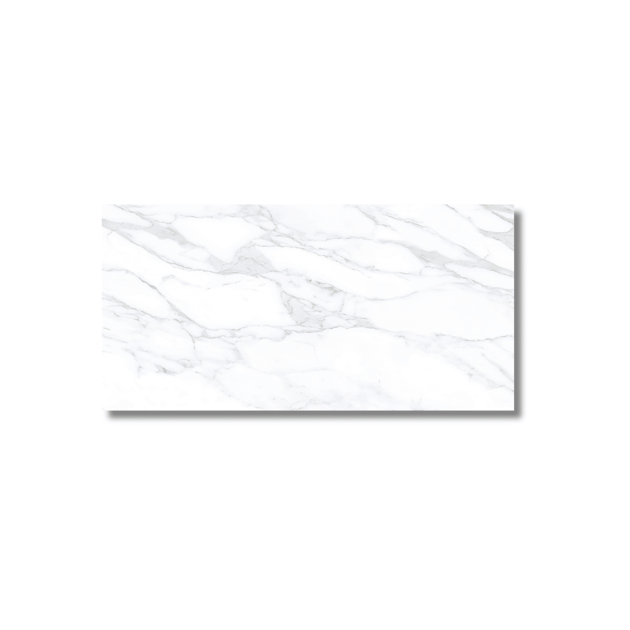 Large format Trench Bianco tile