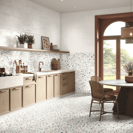 Durable Trendix Mix matt porcelain white wall tiles