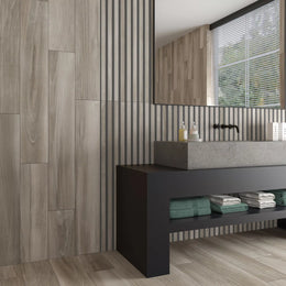 Norway Tuape Decor Brown wood effect tile
