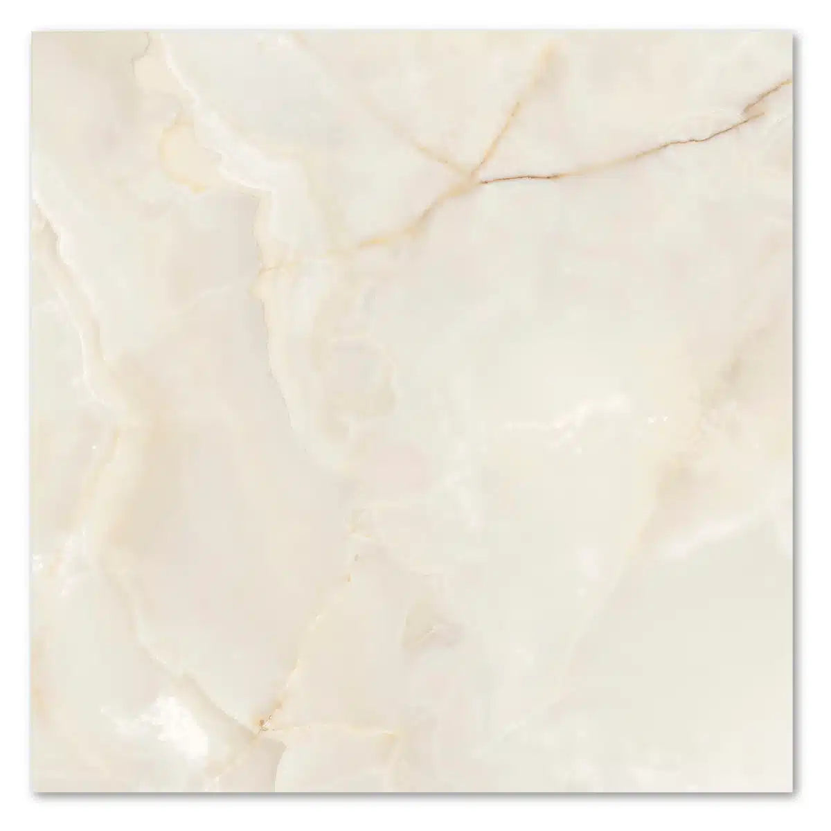 Porcelain tile with beige stone effect and matt finish in 1200x1200mm size