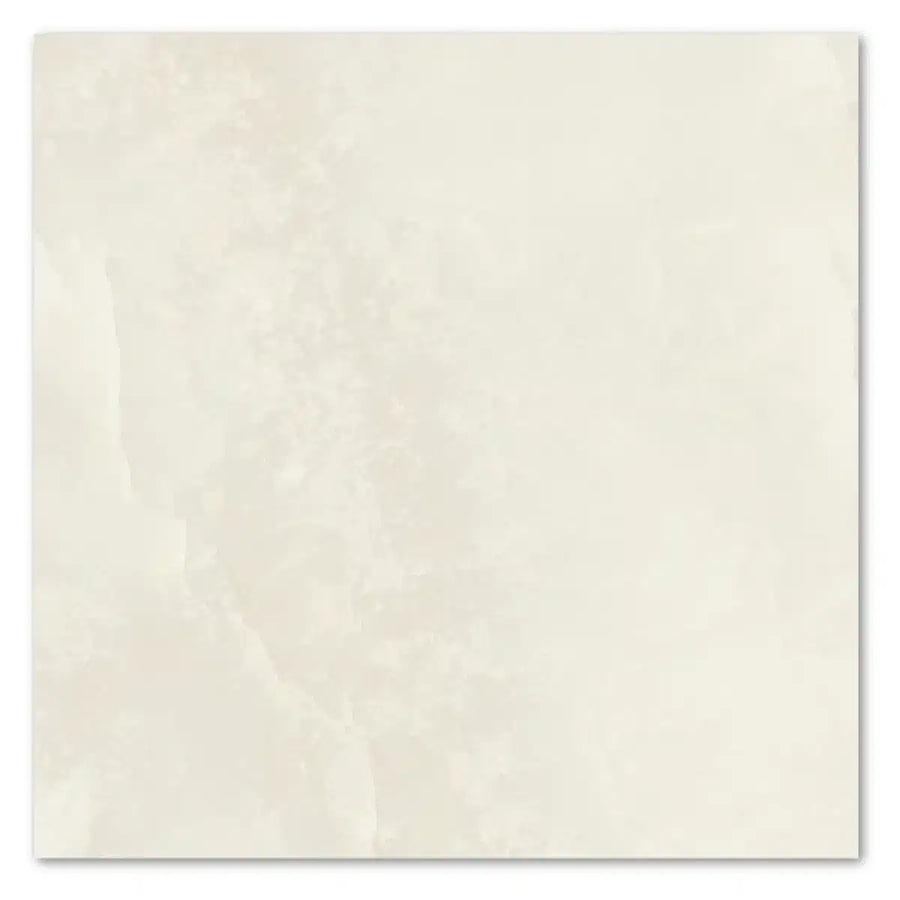 Porcelain tile with beige stone effect and matt finish in 1200x1200mm size