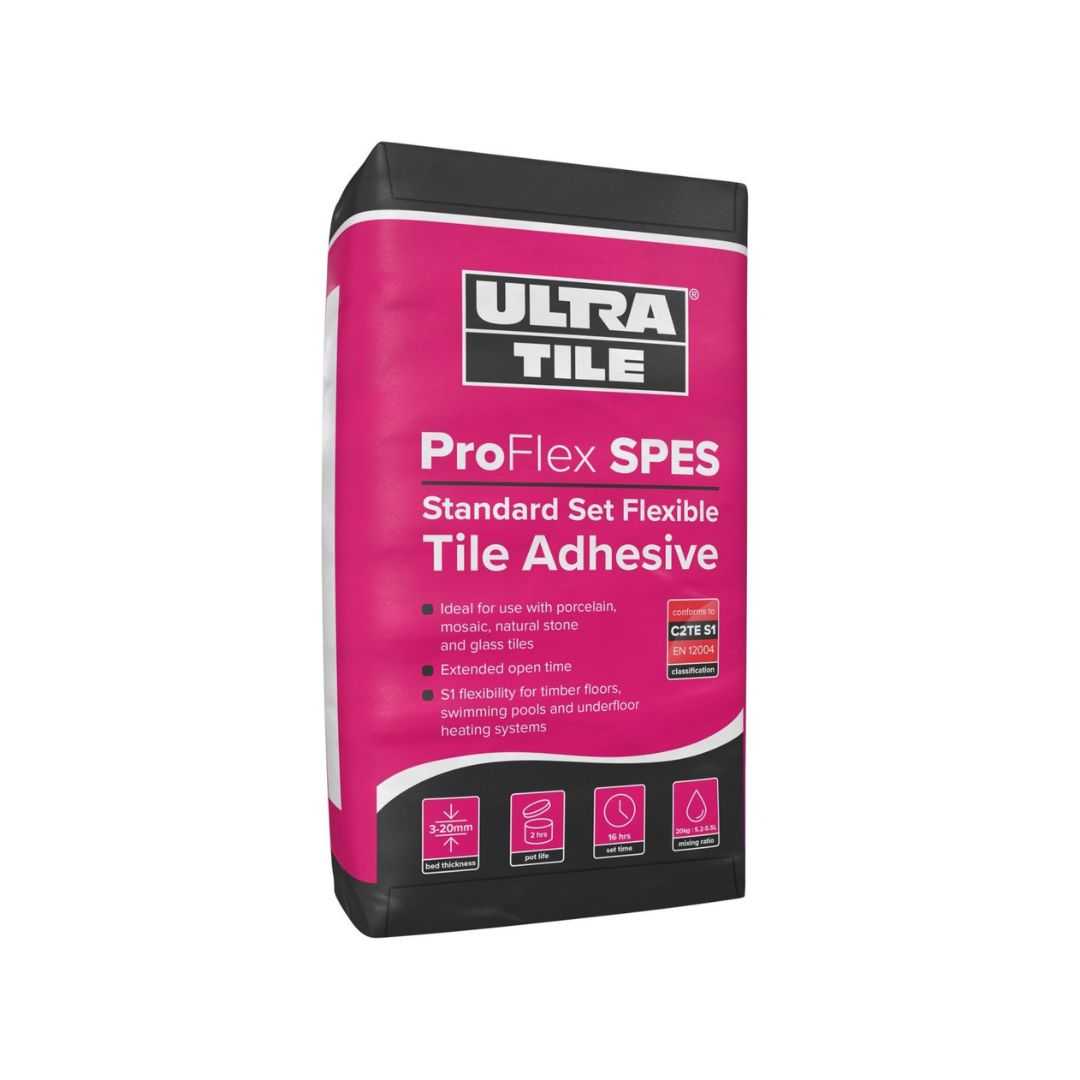 UltraTile ProFlex SPES White Flexible Tile Adhesive