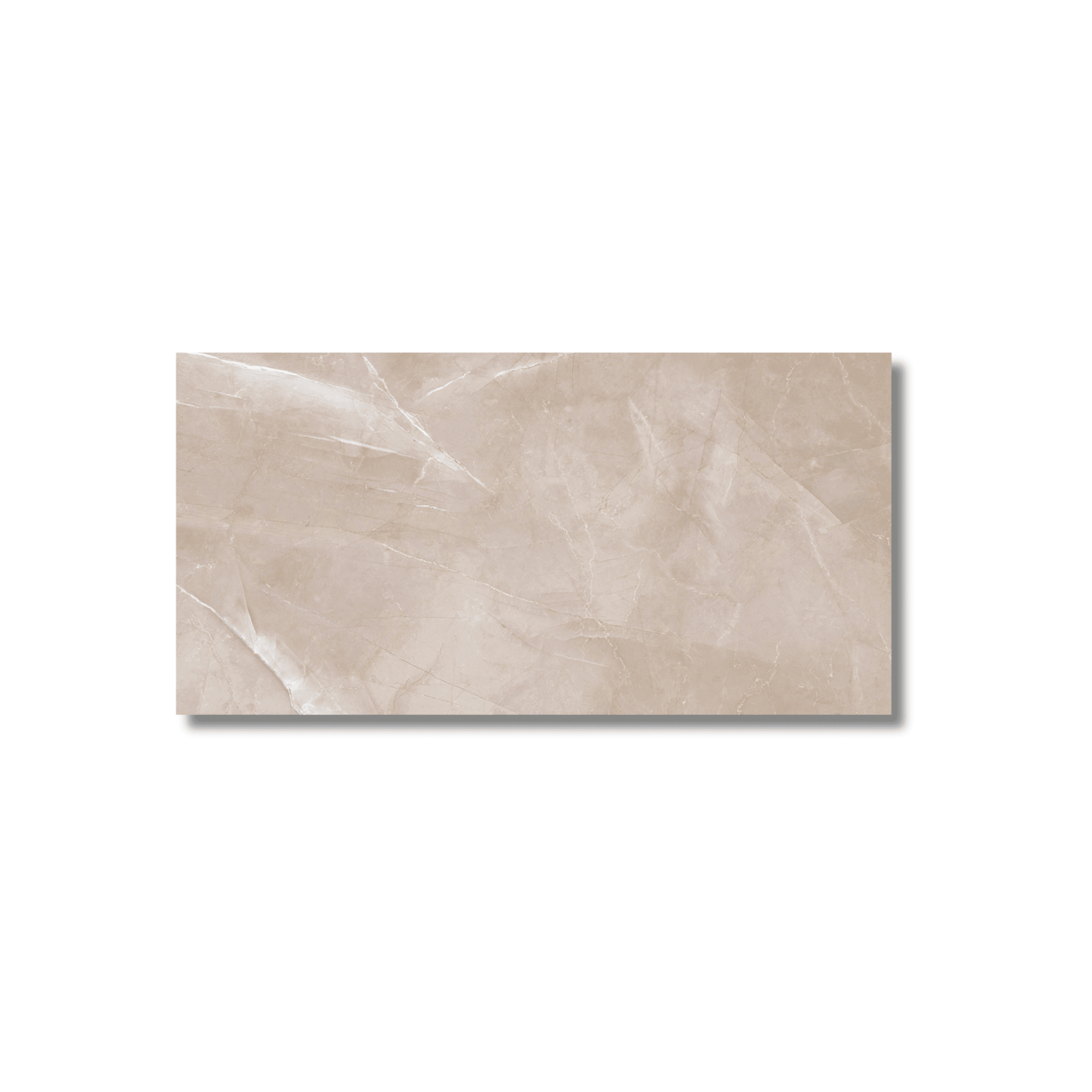 Velaska Beige polished porcelain wall tile