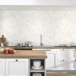 Elegant Veyrona White matt ceramic wall decor