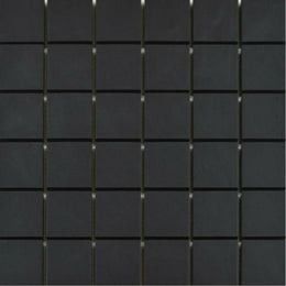 Victorian Black porcelain mosaic wall and floor tiles