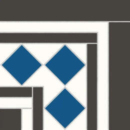 Victorian Bristol Blue White porcelain wall floor tiles