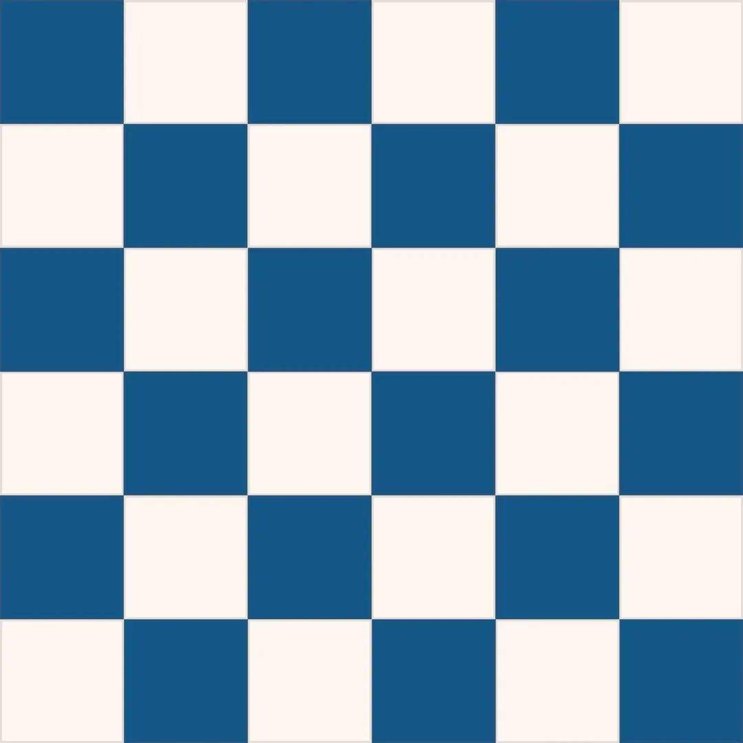 Victorian Bristol blue white chequer wall floor tiles