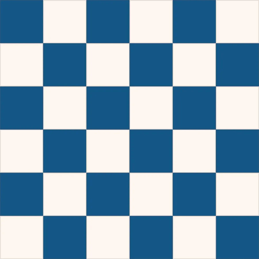 Victorian Bristol blue white chequer wall floor tiles