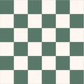Victorian Bristol green white chequer wall floor porcelain tile