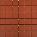 Red Victorian mosaic porcelain tiles for walls and floors