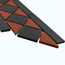 Decorative Victorian border tiles for walls and floors