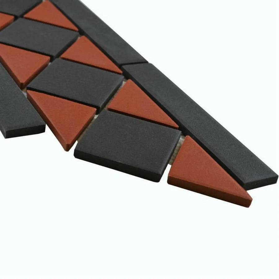 Decorative Victorian border tiles for walls and floors
