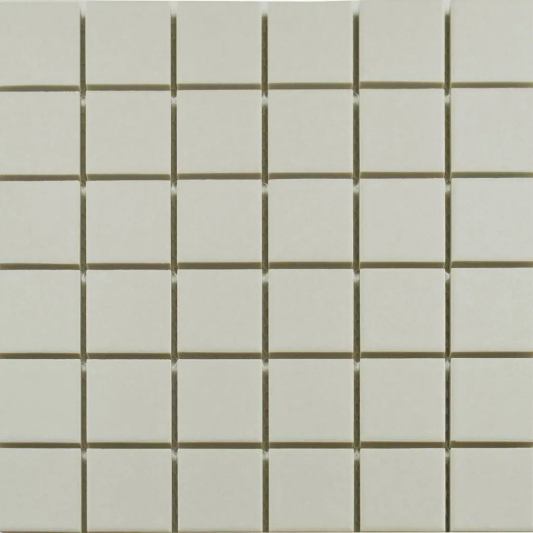 White Victorian mosaic tiles for interior walls and floors