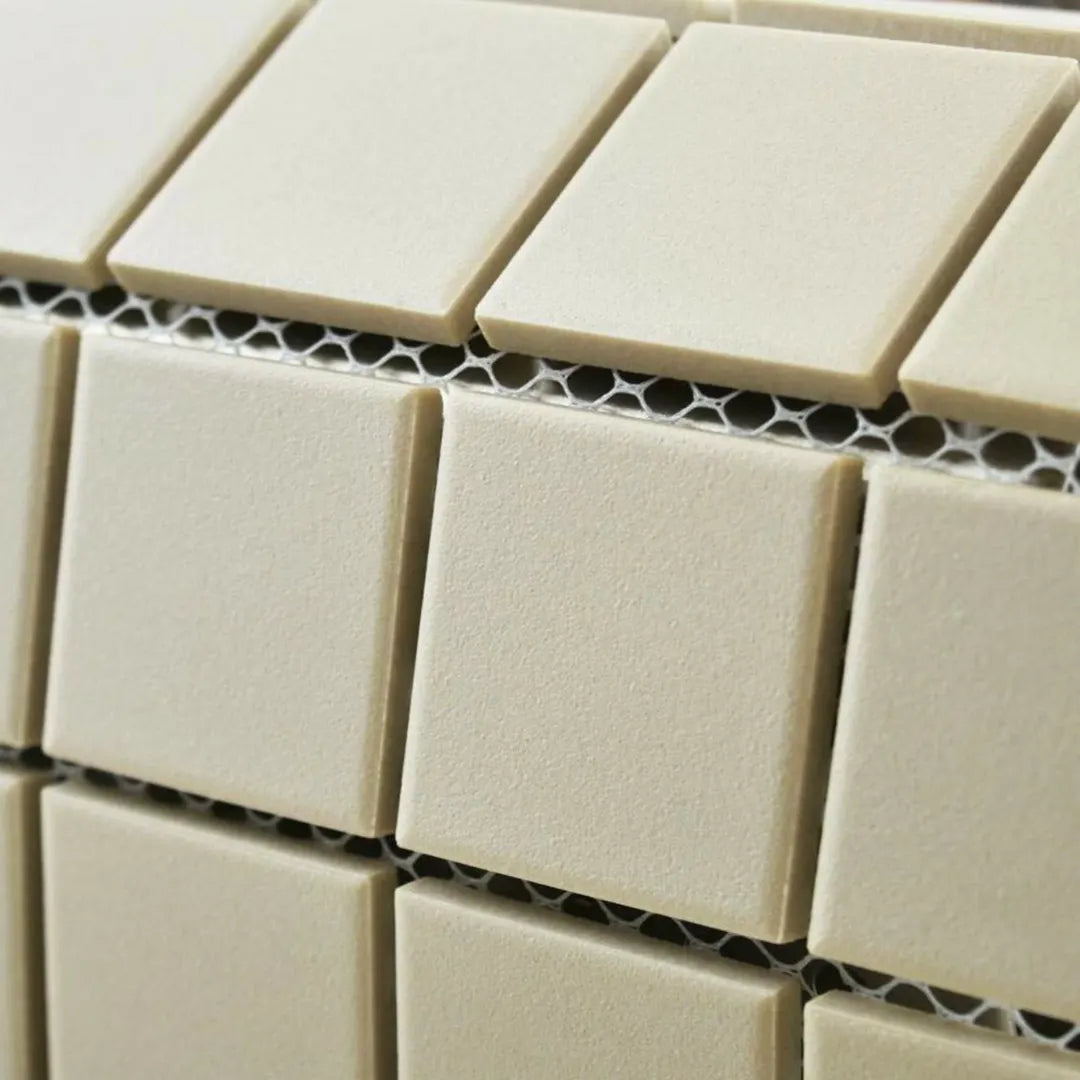 Elegant Victorian white porcelain mosaic wall floor tiles