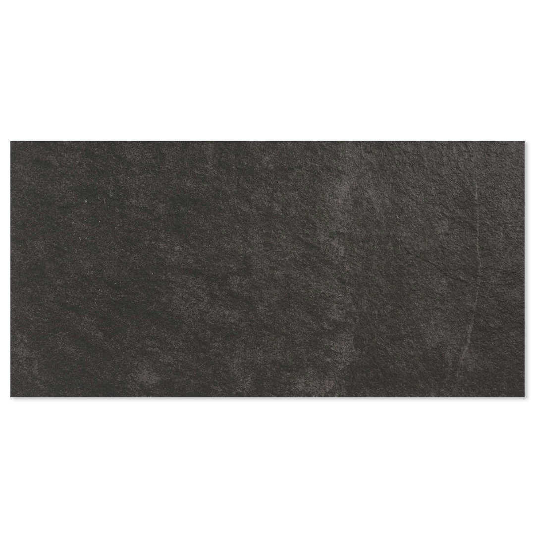 Volcano Graphite Grey 300x600 Matt Stone Effect Porcelain Tile - Main