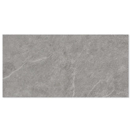 Volcano Grey 300x600 Matt Stone Effect Porcelain Tile - Main