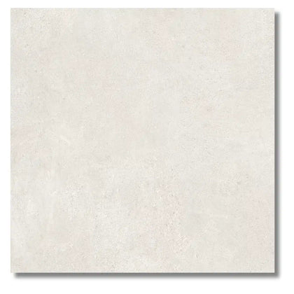 WABI Bianco Beige and white porcelain tile combination in shower floor