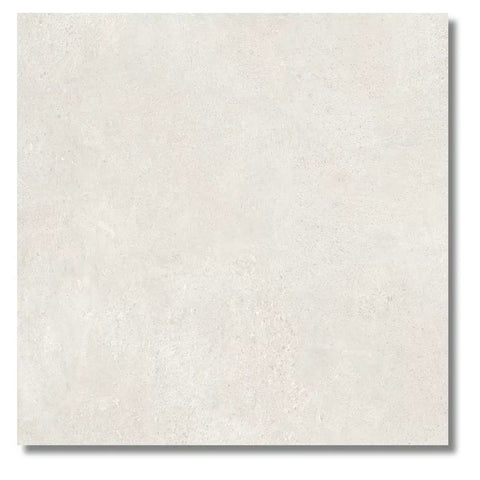 WABI Bianco Beige and white porcelain tile combination in shower floor