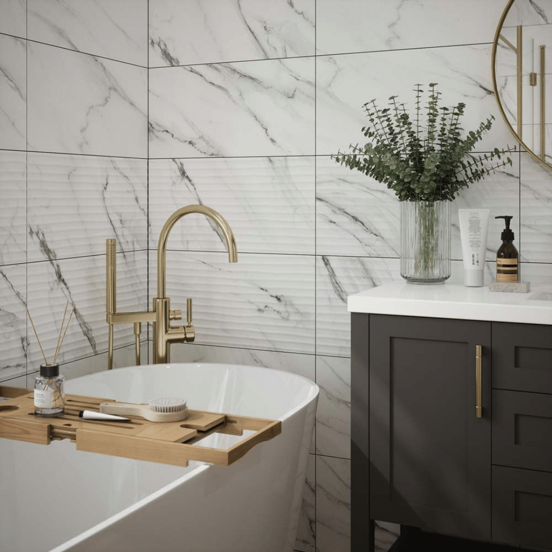 Refined Waldorf Décor Matt Ceramic Wall design tiles