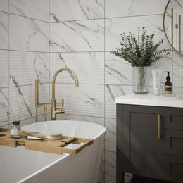 Refined Waldorf Décor Matt Ceramic Wall design tiles