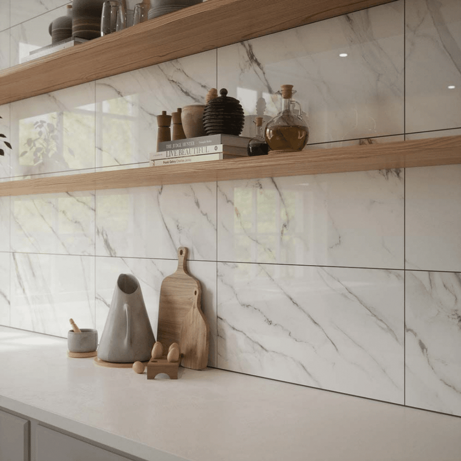 Waldorf Gloss Ceramic Wall porcelain gloss finish tiles