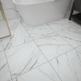 Waldorf Matt Porcelain tiles with marble texture