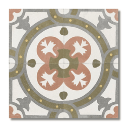 Green matt ceramic decor tile for hallway and bathroom