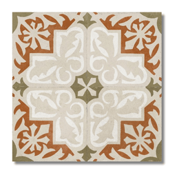 Terracotta ceramic decor tile for bathroom and hallway