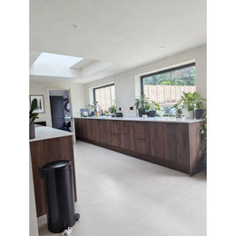 Zurich Crema Yellow 800X800 Matt Concrete Effect Porcelain Tile - Real 3